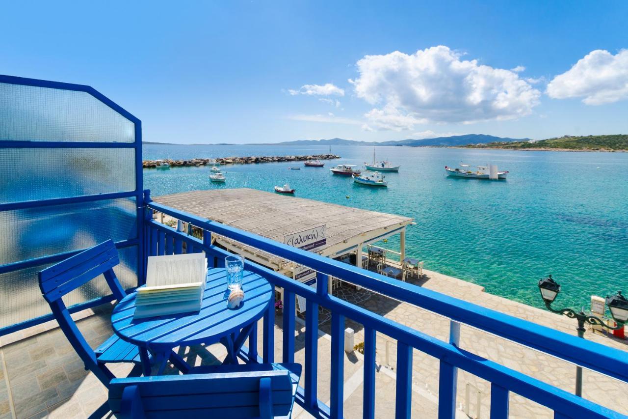 Angeliki Seaside Hotel Alikí Exterior foto