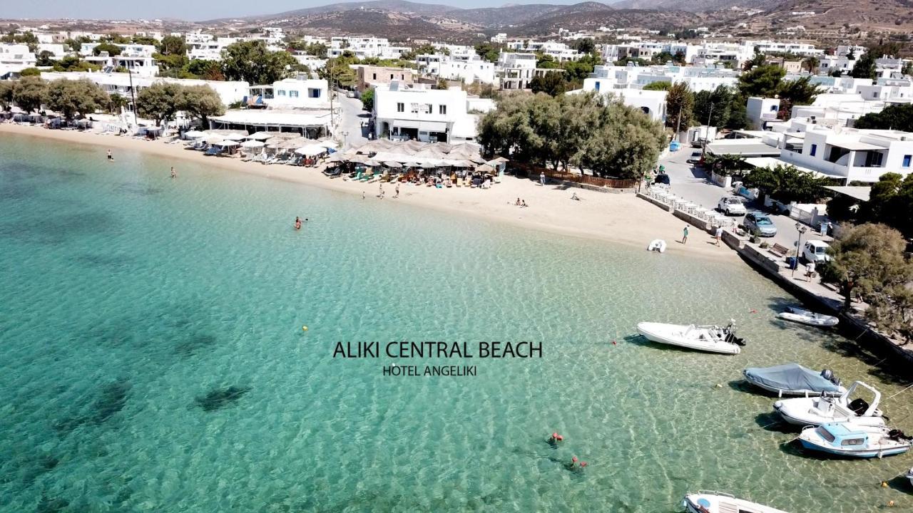Angeliki Seaside Hotel Alikí Exterior foto
